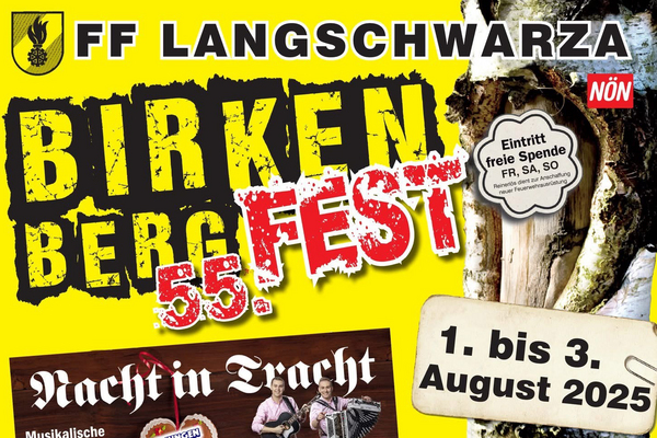 55. Birkenfest in Langschwarza